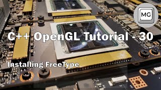 C OpenGL Tutorial  30  FreeType Installation [upl. by Zoellick]