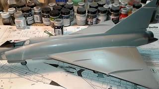 F102 Delta Dagger build part 5 [upl. by Goodman626]