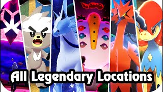 Pokémon Sword amp Shield  All Legendary Pokémon Locations DLC Included [upl. by Debra]