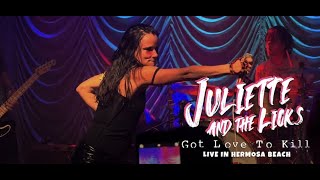 Juliette amp The Licks  Got Love To Kill Live at Saint Rocke 22924 [upl. by Eniamirt291]