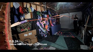 Trying a DIY quotget over herequot scorpion rope dart Nospin boshuriken and knife throwing practice [upl. by Nitneuq]