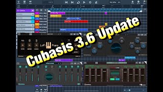 Cubasis 36 UPDATE  4 NEW Instruments  Halion Sonic Selection  Neo FM  LoFi Piano  FM Classics [upl. by Ilatan327]