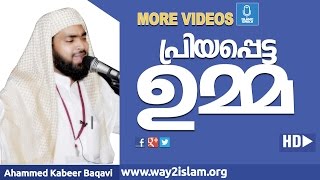 Ahammed Kabeer Baqavi  Priyapetta Umma [upl. by Awjan218]