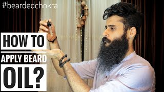 How and When to apply Beard Oil [upl. by Svoboda]