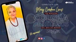 COLCHA DE RETAZOS MES DE MARZO  CON MARY CARDONA LENIS [upl. by Collayer]