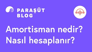 Amortisman nedir Nasıl hesaplanır [upl. by Legin]