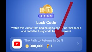 UNLOCK WEB3LP Token Explained The Path to Returns in DeFi  Tap Coins Lucky Code Today [upl. by Notgnirra]