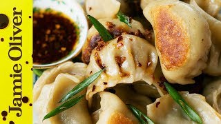 Traditional Potsticker Dumplings 煎餃  The Dumpling Sisters [upl. by Tnayrb99]