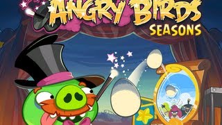 Angry Birds Seasons  Abra ca bacon All Levels 11 to 115 Walkthrough 3Stars Abra ca bacon [upl. by Suzanne]