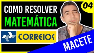 Banca IBFC  Preparação concurso CORREIOS 2024  Matemática [upl. by Wachtel]