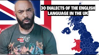 American Actor Reacts 30 Dialects of the English language in the UK [upl. by Htebsle]