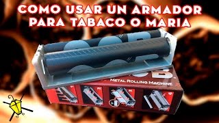 como armar liar con Armador tabaco OCB  Rockeria El Farolito [upl. by Griggs489]