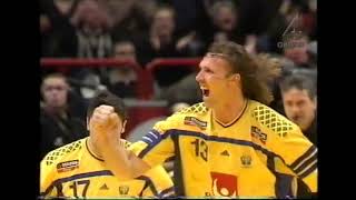 Handbolls EM 2002 Final Sverige  Tyskland [upl. by Nnyleimaj]