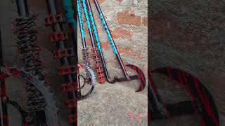 Chain Se Hathiyaar Kesy Banaye  How to Make Talwaar With Chain Sprocket  How To Make Chain Weapon [upl. by Tamsky530]