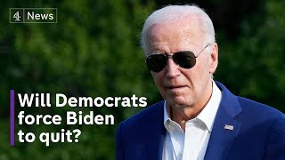 Democrats meets to discuss ‘Biden crisis’ [upl. by Analla]