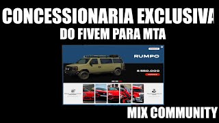 CONCESSIONARIA EXCLUSIVA DO FIVEM PARA MTA [upl. by Tiffanle767]