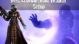 Destiny Best Void Walker Warlock CruciblePVP build as of Dark Below DLC [upl. by Mccreary782]