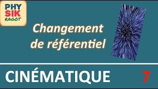 Cinématique changement de référentiel [upl. by Yur772]