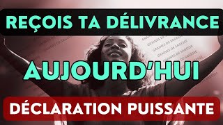 Puissante Prière De Délivrance Et De Combat Pour Briser Les Chaînes De Ta ViePrières [upl. by Lasser]