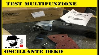 Cosa si può fare con un Utensile Multifunzione  Test DEKO [upl. by Idnahr674]