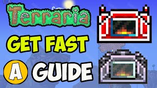 Terraria How To Get Adamantite Forge  Terraria How To Get Titanium Forge  Terraria 1449 [upl. by Adnoved339]