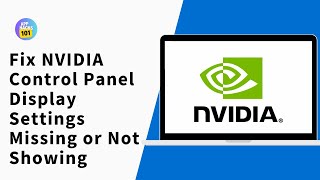 How To Fix NVIDIA Control Panel Display Settings Missing or Not Showing [upl. by Blight]