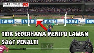 TRIK MENIPU KIPER SAAT PENALTI  PES 2017 [upl. by Ahsimac]