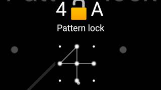 4🔓A Pattern lock dale [upl. by Amado4]