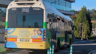 Here is the Vitrasa bus 6820 on the A in Vigo Airport Monday 28 October 2024 [upl. by Mishaan457]