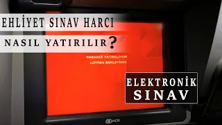 Ehliyet Sınav Harcı Yatırma 2020  Ziraat ATM [upl. by Parke]