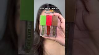 MARI MARIA X BURGER KING 🧡👑 makeup maquiada maquiagem review [upl. by Michele347]