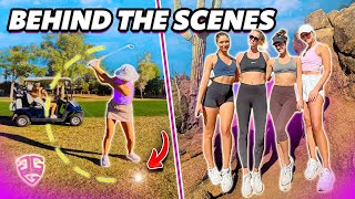 Our FIRST Vlog Golf Girl Games Vlog 1 [upl. by Sellma]