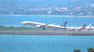 AMAZING View of Denpasar Bali intr’l Airport Plane Spotting Denpasar Ngurah Rai DPSWADD [upl. by Kenley194]