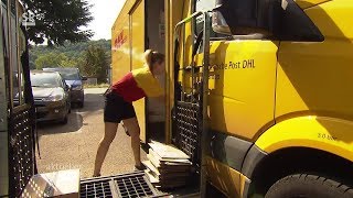 TV Doku EInen Tag lang auf Paketzustellung im Saarland  DHL [upl. by Lila]