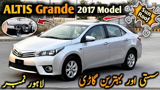 Ep 535 Urgent Sale Toyota Corolla ALTIS Grande 2017 Model  Genuine amp Low Price  Auto Handles [upl. by Booth]