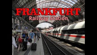 Frankfurt am Main Hauptbahnhof  Railway Station  Germany [upl. by Caddric]