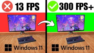 How To Optimize Windows 11 For Gaming FPS Boost amp LESS LAG [upl. by Narhet]