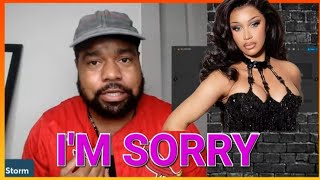 Storm Monroe Responds to Cardi B Lawsuit amp Waves the White Flag‼️ Did He Lie About His Source⁉️ [upl. by Kilar]