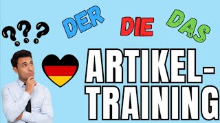 Artikeltraining🇩🇪Deutsch mit Boris🦒 [upl. by Yebba945]