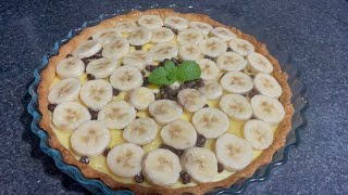 Tarta de plátano súper fácil y rápida 👌👌 [upl. by Yasdnil]