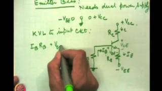 Mod02 Lec10 Biasing of transistor [upl. by Hortensa]