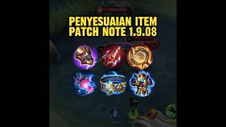 Thunder belt OP kena nerf  dan penyesuaian item lainnya mobilelegends mlbb shorts [upl. by Rita386]