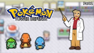 Pokémon Tower Defense Walkthrough Part 1 Oaks Lab [upl. by Segalman171]