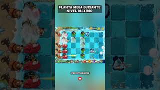 Asi pega la Planta MEGA GUISANTE al nivel maximo pvz2 geovisgaming [upl. by Enilhtak]