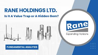 Rane Holdings Ltd  Is It A Value Trap or A Hidden Gem  Stock Analysis [upl. by Midan]