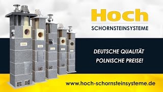 Montageanleitung  HOCH Schornsteinsysteme [upl. by Atnwahsal]