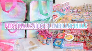 RECHEANDO OS PERSONALIZADOS E FINALIZANDO LEMBRANCINHAS  Festa Tie Dye SohFaz9 [upl. by Trici]