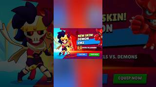 DEMON INSIDE EMZ 😱👈 brawlstars [upl. by Eikcor]