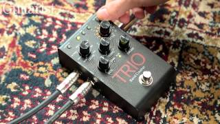 Digitech Trio Band Creator effects pedal review demo [upl. by Twum]