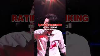 Ratingranking mama 2024 all performance pt3 mama kpop fyp fypシ゚ [upl. by Anafetse346]